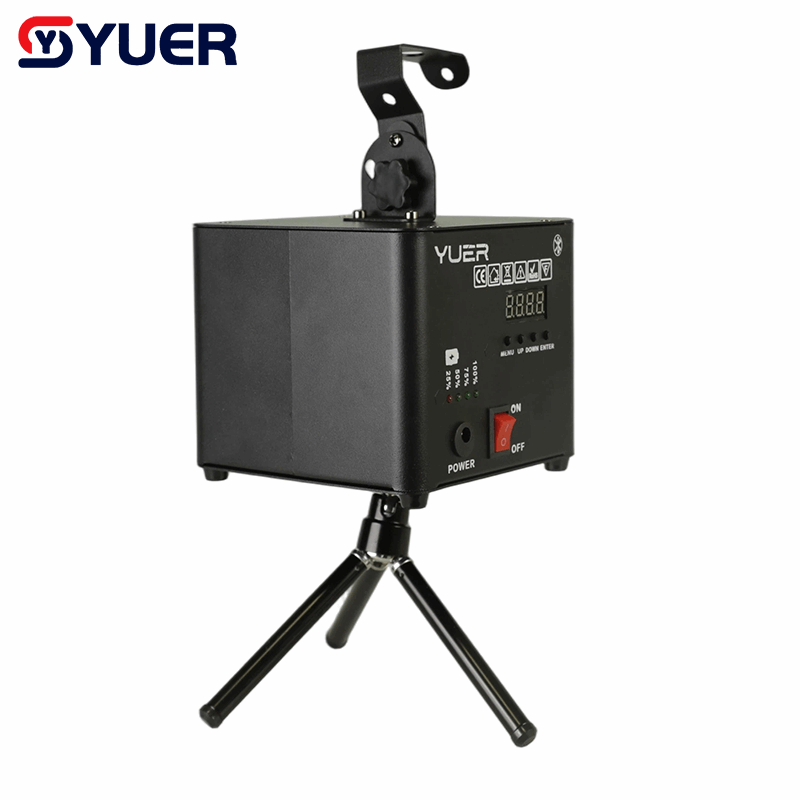 YUER™ Mini 1W 2W RGB Battery Animation Laser Light With Stand DMX512 APP Control For DJ Disco Party Bar Club Wedding Stage Lighting