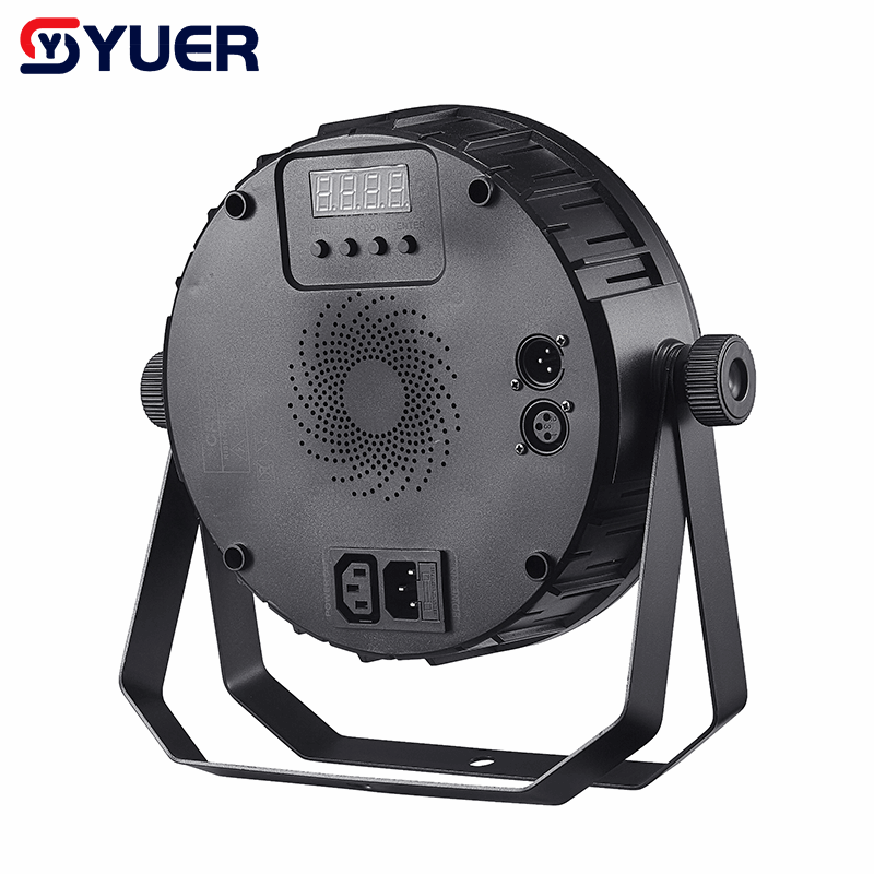 YUER™ 72x3W RGB LED Par Light Fan Control Effect DMX512 Sound Remote Control For DJ Disco Party Bar Club Wedding Stage Effect Lighting