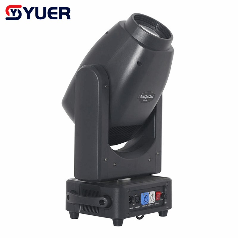 YUER™ 300W LED Beam Spot Wash 3in1 Moving Head Light Frost Zoom Rainbow Effect Gobo Light DMX512 For DJ Disco Party Bar Club Stage Lighting