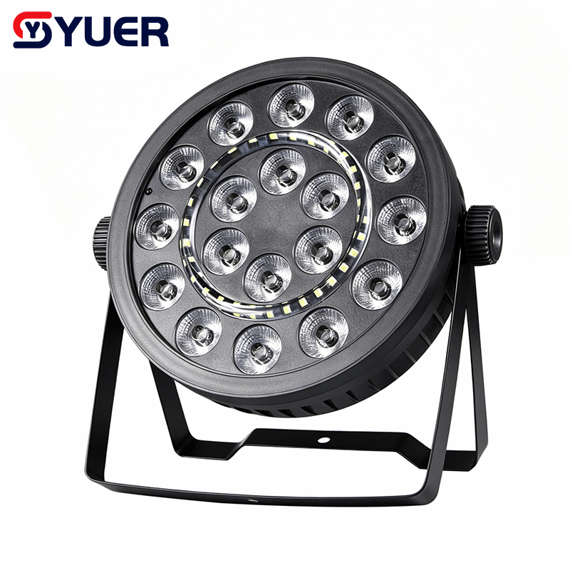 YUER™ 18x4W RGBW 4in1 + 36pcs 5050 RGB + 30x0.5W White LED Par Light Wash Effect DMX512 Control For DJ Disco Party Bar Club Wedding Stage Lighting