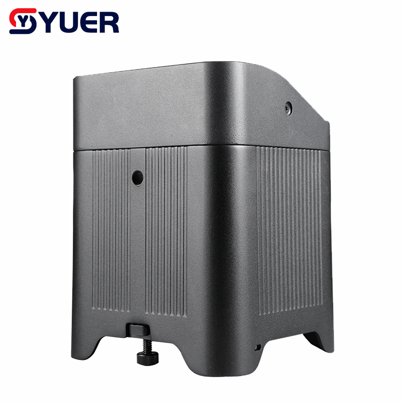 YUER™ IP65 Waterproof 7x18W LED RGBALC 6 in1 Battery Par Light Wash Effect DMX512 Remote APP Control for DJ Disco Theater Bar Club Event Party Stage Effect Lighting