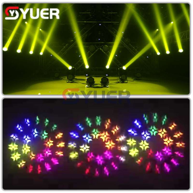 YUER™️ MINI 7R 230W Beam 0SRAM Moving Head Lighting DMX 512 16/20CH Lyre For DJ Bar Disco Concert Party Activities Fast Delivery