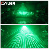 YUER™️ NEW 6 Eyes Stage Effect Green Laser Bar Beam Lighting for DJ Disco Party Wedding Moving Head Projector Wash Spot DMX512 RDM