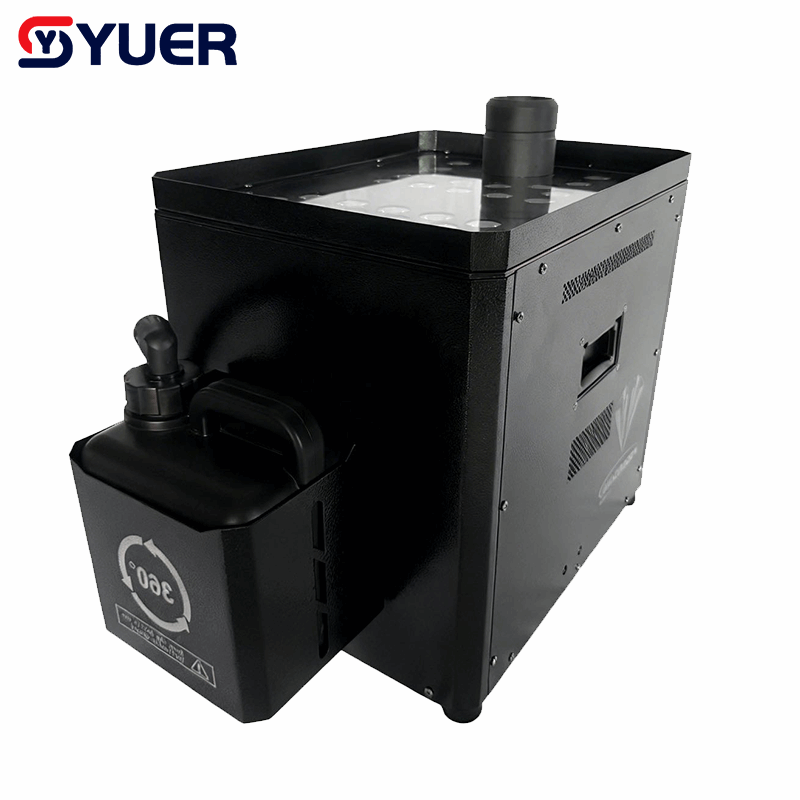 YUER™ 3500W 4000W 4500W +33X10W LED RGBA Jet Column Fog Smoke Machine DMX512 Remote Control For DJ Disco Party Bar Club Wedding Stage Effect Lighting
