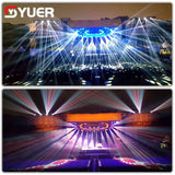 YUER™️ 350W Spot Beam Wash 3IN1 17R 16/32 Facet Rotating Prism Moving Head Lights Professional Stage Lighting Equipment