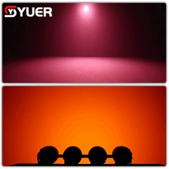 YUER™️ IP65 Waterproof 178X2W LED RGBALC 6in1 MINI Audience Light Splicing Wash Effect DMX512 RDM For DJ Disco Party Bar Club Party Outerdoor Dance