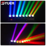 YUER™ LED 8x40W RGBW 4IN1 Beam 8-Heads Moving Head Light With RGB LED Strip DMX512 For Concert Dj Disco Club Wedding Party Decoration Stage Lighting