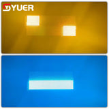 YUER™️ 1000W Waterproof IP65 RGBW LED Strobe  Light 8 Segements DMX Party Stage Dj Disco Outdoor Park Wall Wash Effect Stage Lighting