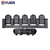 YUER™ 5x40W RGBW + 6x20W white Super Beam Strobe Moving Head Light DMX512 16CH Music Control For DJ Disoc Stage Lighting Show Party Club Park Indoor Bar