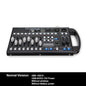YUER™️ Mini Battery Powerd 192CH DMX512 Controller With Wireless Wifi Fader Wing Party Lighting Console Scene Dj Disco