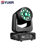 YUER™️ NEW Bee Eye LED Spot 150W Moving Moving Light and Gobo 3 Sided Prism DMX Controller LED Spotlight Moving Disco Dj Party Light