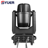 YUER™️ Waterproof IP66 Mini Full Cast Aluminum 380W BEAM Moving Head Light 8+16+24 Honeycomb Prism +16 Double Prism +Rainbow+Atomization Effect DMX512 For Stage Light Effect Light Disco DJ Bar