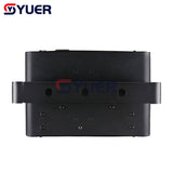 YUER™️ 6 Head Square Scanning Laser Light Beam line Laser Projector For DJ Disco Stage Effect Dance Floor Bar Music Party Club DMX512