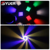 YUER™️ LED Beam Wash Bees Eyes 12x40w RGBW Zoom Moving Head Light Stage Effect Lighting For Party Dj Disco Wedding Dance Floor Bar