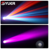 YUER™️ New 371W Beam Spot Moivng Head Light With Aperture Rainbow Prism Effect DMX512 DJ Disco Party Xmas Nightclub Stage Effects Lamp