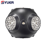 YUER™️ Mini Beetle DJ Disco Ball Lights Colorful LED Beam Green Laser Moving Head Lights DMX512 Strobe Nightclub Party Show