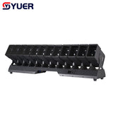 YUER™️ 12X60W RGBW 4IN1 Swing Beam Zoom Wash Moving Head Light DMX512 For DJ Disco Party Stage Effect Lighting Night Club Bar Light