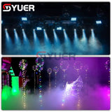 YUER™️ New Dual Outlet 300W Fog Machine DMX Stage Fog Machine 1.2 Liter Oil Capacity Fog Machine Perfect for Wedding Concerts