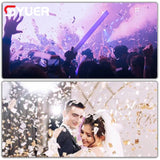 YUER™️ 3 Head Electric confetti cannon gun DJ fireworks birthday wedding Ktv handheld machine stage atmosphere petal paper equipment