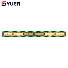 YUER™️LED 6X40W COB Bañador de pared con luz de relleno 112X0.2W Control de voz DMX para DJ Club Disco Fiesta Pista de baile