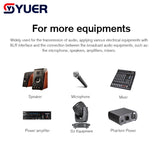 YUER™️ LED Studio Computer PC Stage Lighting Controller Dimmer DMX512 3 pin/5 pin Signal DMX Cable (1M-50M) Stage Lighting Signal Cable