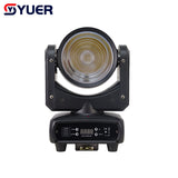 YUER™️ 120W LED COB Warm Cold White Moving Head With RGB 5050 SMD Pixel Horse Racing Wall Washing Beam Effect For Dj Disco Party Lamp