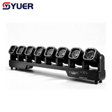 YUER™ LED 8x40W RGBW 4IN1 Beam 8-Heads Moving Head Light With RGB LED Strip DMX512 For Concert Dj Disco Club Wedding Party Decoration Stage Lighting