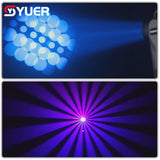 YUER™️ Professional 550W LED CMY CTO Profile Spot Beam Wash Zoom Moving Head Lighting Effect DMX512 Rotating Prism Dj Disco