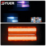 YUER™️ LED RGB 20 Segements With Warm Cold Wite Strobe Light Hight brightness Flash Effect Stage Light Strobe Dj Disco Party Washing