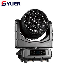YUER™IP65 Impermeable LED 19x40W RGBW Bee Eye Wash Cabeza Móvil DMX512 Control RDM para Dj Discoteca Bar Club