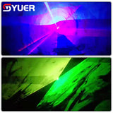 YUER™️ NEW Mold Professional  2W RGB DMX Animation Beam Scanner Stage Laser Light Projector DJ Disco Lights KTV Music Party Bar Wedding