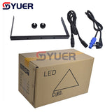 YUER™️ 2Eyes 2x100W White+Warm White 2IN1 LED COB Blinder Light Cool and Warm White Professional DJ Party Stage Effect Lighting