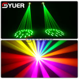 YUER™️ New 200W LED Beam Plus Light Strip With Moving Head Light DMX DJ Stage Bar Disco Strobe