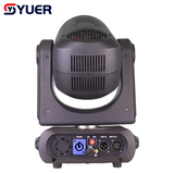 YUER™️Upgraded Version LED 250W Moving Head Light With Ring Beam+Spot+18 Rotating Prisms+Focus+Frost+Rainbow Effect DMX For Stage Light Disco Dj