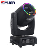 YUER™️ 7R 230W Moving Head Light Beam With LED Aperture Rainbow Effect Stage Lighting DMX512 Control for Disco Party Club Bar DJ Show