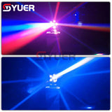 YUER™️ NEW DJ Disco Ball Lyre LED Beam Strobe Projector Moving Head Infinite Rotating Football DMX512 Light For Nightclub Party Stage