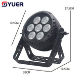 YUER™️ 7X30W RGBW 4IN1 LED Par Light Waterproof Par For DJ Disco Party Nightclub Wedding Outdoor Stage Light Effect