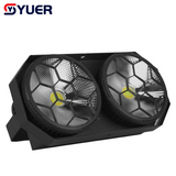YUER™️Standard Edition 2Eyes 2x100W White+Warm White 2IN1 LED COB Blinder Light Cool and Warm White For DJ Party Stage Effect Lighting