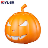 YUER™️ 600W LED Pumpkin Smoke Machine Fog Machine With Lights Remote Stage Spray Equipment For Halloween Decor Haunted House Party