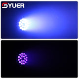 YUER™️ Aluminum Alloy LED Par Lights 18X10W RGBW 4in1/18X15W RGBWA 5in1//18x18W RGBWA+UV 6in1 LED Lighting DMX512 Disco Light Professional Stage Bar Dj Equipment