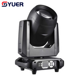 YUER™️ NEW Mini 200W LED Moving Head Light Beam Spot 18 Rotating Prisms Dj Dmx Stage Light Effect Light Disco Dj Bar Wedding Club