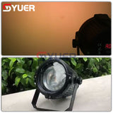 YUER™️ IP65 water proof LED Par Light 5x10W RGBW 4IN1/5x15W RGBWA 5IN1  DJ Disco Laser Light Projector Strobe Stage Effect Wedding Xmas Holiday Party Lamp Gift Holiday Bar Club Lights