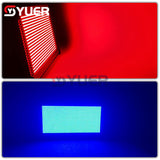 YUER™️ New 1000LED 5-segment RGB strobe light DMX control for dj disco party wedding stage effect light LED flash strobe light