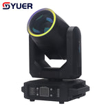 YUER™️ NEW LED With Ring Moving Head Light 200W Beam+Spot+18 Rotating Prisms+Rainbow Effect Dmx Stage Light Effect Light Disco Dj Bar