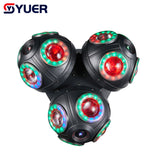 YUER™ 3 Head Beam Moving Head Light 12x10W CREE 4IN1 + RGB laser + 144 pcs 5050RGB lamp beads DMX stage lighting suitable for Dj disco party KTV club indoor light