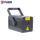 YUER™️NEW Mold Waterproof IP65 30Kpps 5W Scanning Laser Light For Outdoor DJ Disco Stage Music Party Park Light Shows DMX512 12CH