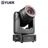 YUER™️ 150W LED GOBO 3 Prisms Spot With SMD RGB Strip Ring Stage Lighting Moving Head Party Dj Disco Party Hotal Club Bar Wedding