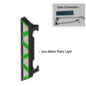 YUER™️ Lampe flash rétro à LED ambre 5x60W avec lumière noire auxiliaire DMX512 DJ Son Fête Musique Danse Club DJ Effet Scène S-Tribe