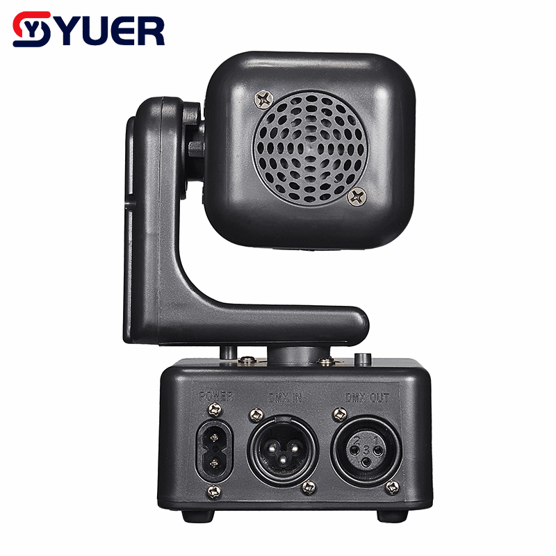 YUER™ MINI 2Red 3Green 1Blue Laser +5w Strobe Moving Head Light DMX512 Sound Control For DJ Disco Party Bar Club Wedding Stage Lighting
