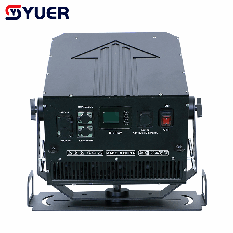 YUER™ Waterproof Outerdoor 30W 40W 50W 60W RGB Animation Laser Light 40Kpps Beam Patter Effect ILDA DMX512 Control For DJ Disco Party Bar Club Wedding Stage Effect Lighting